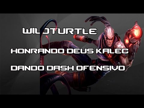 LOL - Wildturtle honrando deus Kalec com dash para frente na LCS Spring 2016