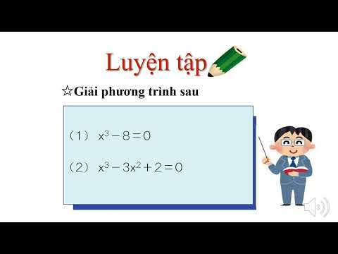 高２＿高次方程式＿高次方程式の解き方　（ベトナム語版）