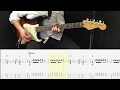 Michael Jackson Black Or White GUITAR COVER PLAY ALONG TAB SCORE