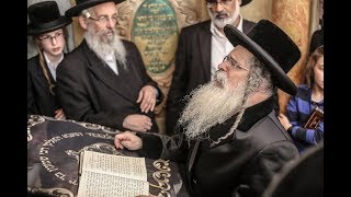 כ''ק האדמו''ר מנדבורנא ירושלים במירון, ט''ו באב תשע''ז - nadvorna rebbe