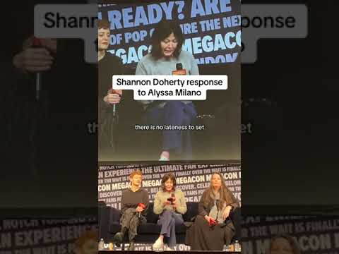Shannon Doherty Addresses Long Time Tension with Alyssa Milano | Charmed