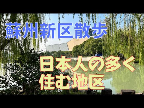 [Novo Distrito de Suzhou, China] Uma cidade onde muitos japoneses se reúnem/Rua japonesa de Suzhou China