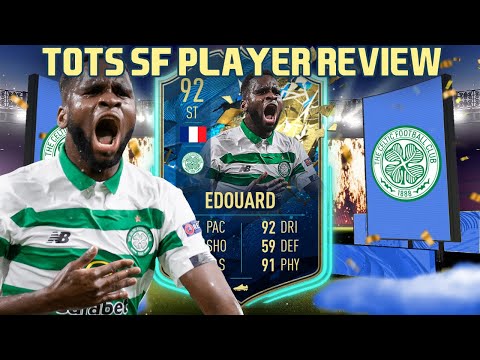 THIS CARD IS UNFAIR!! 92 TOTSSF EDOUARD PLAYER REVIEW! FIFA 20 ULTIMATE TEAM