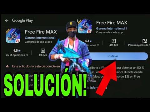 Free Fire Max no está disponible en tu país SOLUCIÓN 2026*