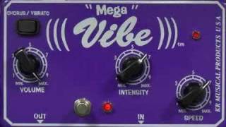 Video thumbnail for KR Megavibe (univibe) overview demo by Jack Zucker - Jazz Guitar