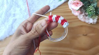 Aprenda a fazer esta decoração de crochê para o natal em apenas 12 minutos!
