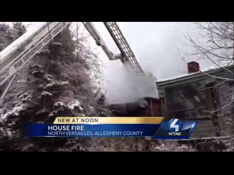 North Versailles fire damages home