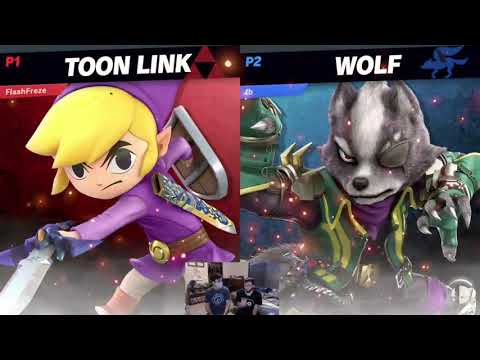 Neos Battle City 9.5 - Flashfreze (Toon Link) vs FamedBlade (Wolf) - Winners Quarterfinals