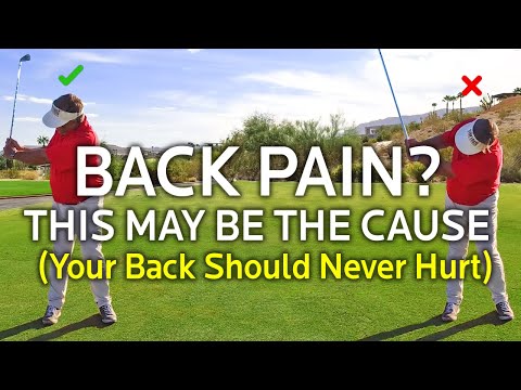 Back Pain When You Swing? This May Be The Cause