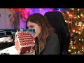 Marz and her plans for her Ginger bread house