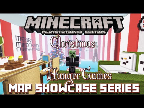 PS3 Minecraft Map Showcase: Episode 34: Christmas Living Room Hunger Games