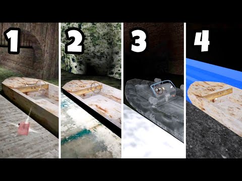 Granny 1 2 3 4 5 6 Boat Escape Full Gameplay - Granny All Chapters