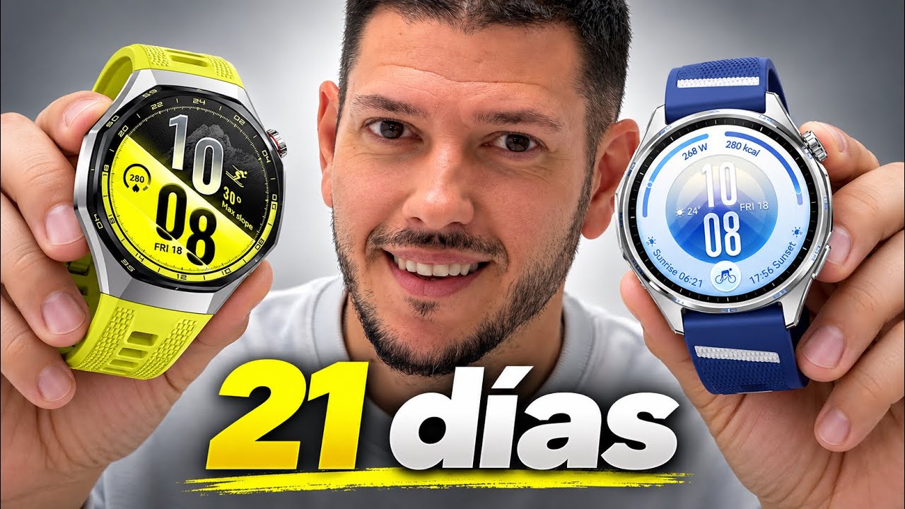 5 veces MÁS BATERIA que Apple! Huawei Watch GT7, todos los MODELOS!