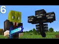 No Armor Hardcore - Episode 6 - WITHER FIGHT