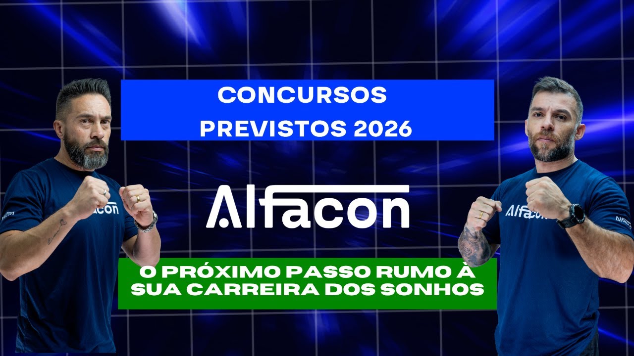 Concursos Previstos 2026: O Próximo Passo Rumo à Sua Aprovação Jonathann e Thiago Pereira