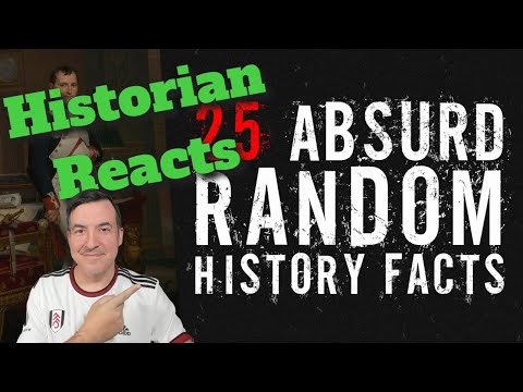 25 Absurd Random History Facts - Decades Reaction