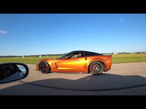 C6 z06 vs C8 corvette, hellcat, gt350, more..