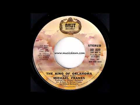 Michael Franks - The King Of Oklahoma [Brut] 1973 Folk Rock 45 Video