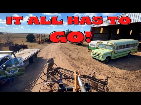 Farm Cleanup Time! ANTIQUE Cars, Trucks, Equipment & More!