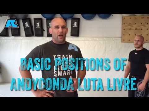 Andyconda Luta Livre - Basic Positions - for Greenhorns