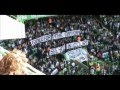 Green Brigade Silent Protest and Banners V ...