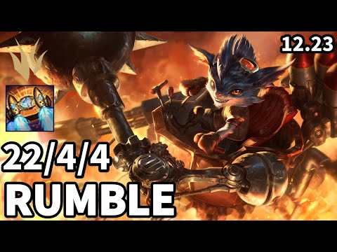 Rumble Jungle vs Udyr - EUW Master | Patch 12.23
