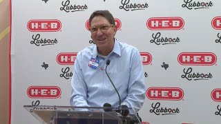Watch Replay HEB announces it's coming to Lubbock