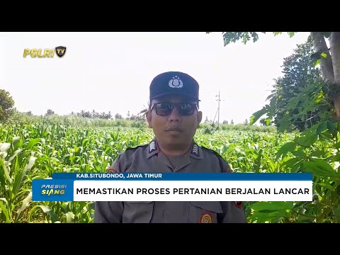 POLSEK ASEMBAGUS POLRES SITUBONDO MONITORING KETAHANAN PANGAN