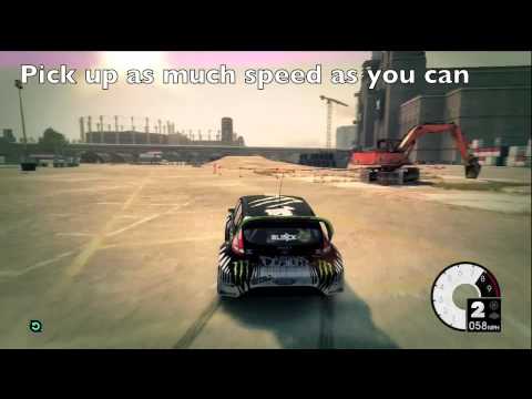 DiRT 3 - 180 spin (with tut)