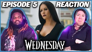 SO MANY SECRETS! - Wednesday Episode 5 REACTION!