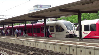 preview picture of video 'Treinen op station Dordrecht Centraal (25-5-2014)'