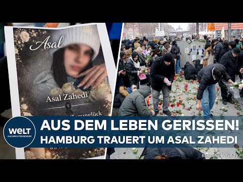 HAMBURG: Nach mutmaßlichem Mord im U-Bahnhof – Stadt trauert um getötete Asal