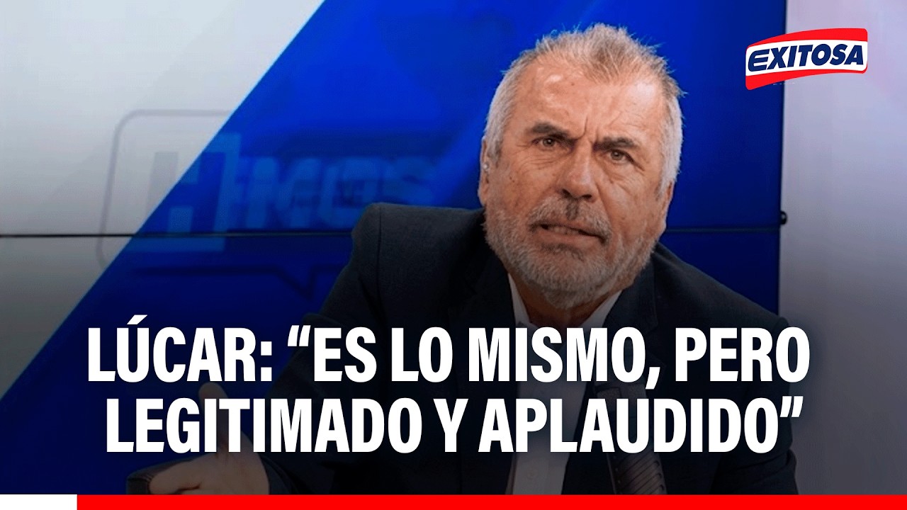 🔴🔵 Nicolás Lúcar compara violencia del Liceo Naval con conductas de algunos políticos