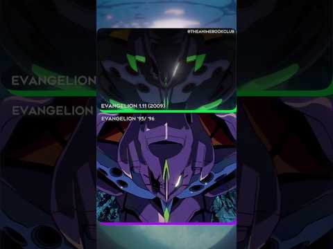 Evangelion Rebuild 1.11 vs. Neon Genesis Evangelion 1995 Part 1 | #shorts #anime #evangelion