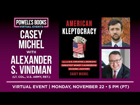 Casey Michel presents American Kleptocracy in conversation with Alexander S. Vindman