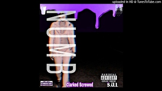 Cassie Numb Ft Rick Ross Chopped DJ Monster Bane Clarked Screwed Cover