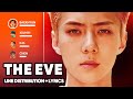 EXO The Eve Line Distribution Lyrics Karaoke PATREON REQUESTED