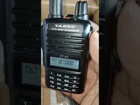 Yaesu FT4XR VHF UHF handheld