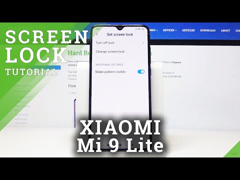 How To Change Lock Method Xiaomi Mi 9 Lite