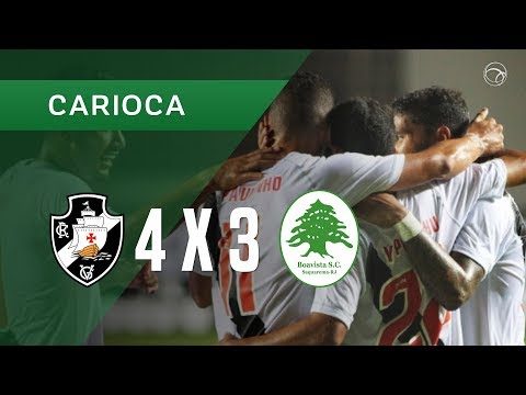 VASCO 4 X 3 BOAVISTA - 04/03 - CARIOCA 2018