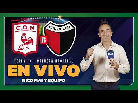 🔴 EN VIVO | DEPORTIVO MORÓN VS COLÓN | FECHA 10 | PRIMERA NACIONAL | La Central Deportiva | Cadena 3