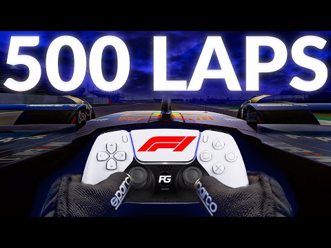 I Drove 500 Laps In COCKPIT CAMERA On F1 25