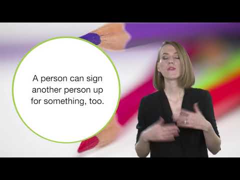 毎日の文法: サインアップ、サインイン (Everyday Grammar: Sign up, Sign in)