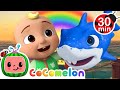 Baby Shark Song Cocomelon Animal Time Subtitled Sing Along Songs Cartoons For Kids