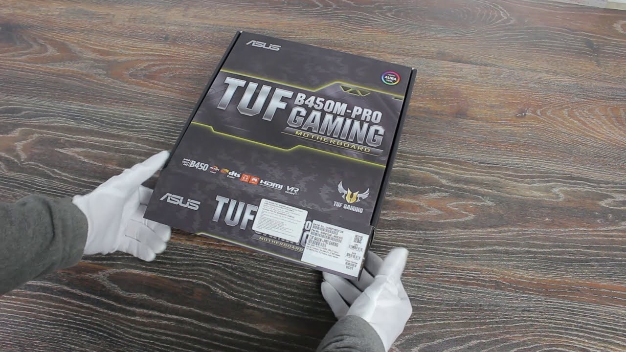 Материнская плата Asus TUF B450M-PRO Gaming