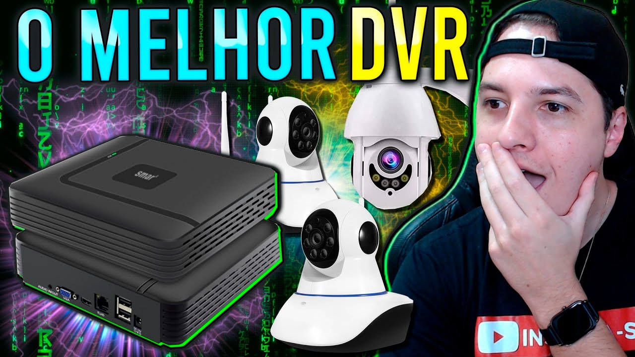 O melhor MINI NVR Onfiv para Câmeras IP Wifi