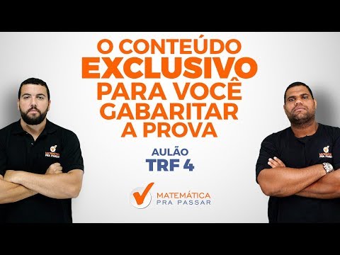 TRF 4 COMPETITION [FCC BANK]: EXCLUSIVE CONTENT FOR YOU TO ACHIEVE THE TEST WITH THE MPP METHOD. ...