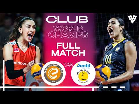Eczacibasi Istanbul 🇹🇷 Vs. Dentil Praia 🇧🇷 - Semi Finals | Full Match | Women's Club World Champs 23