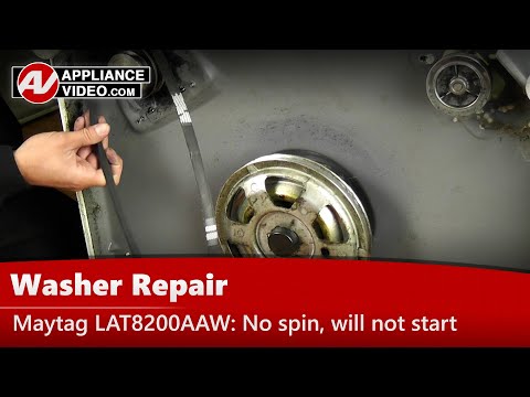 Maytag, Whirlpool & Roper - Drive Belt issues - Diagnostic & Repair