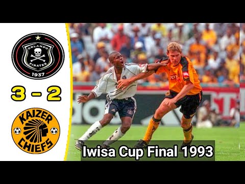 Kaizer Chiefs vs Orlando Pirates | 1993 Iwisa Cup Final Legendary Moments